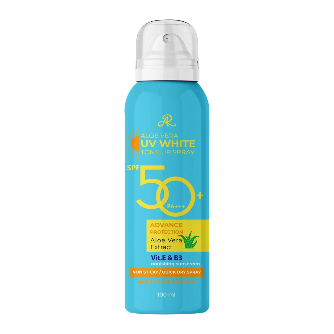 AR ALOE VERA UV WHITE TONE UP SPRAY SPF 50+ PA+++